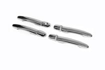 Hyundai Tucson JM 2004- Chrome Door Handle Covers (4 pcs, Stainless Steel) photo 2