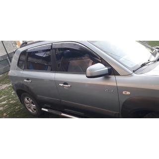 Chrome Door Handle Covers (4 pcs, Stainless Steel) Hyundai Tucson JM 2004- photo 1