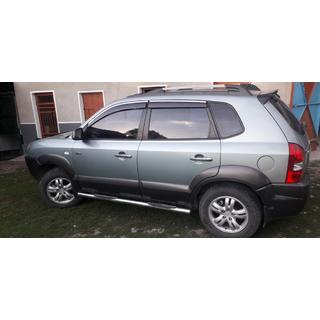 Chrome Door Handle Covers (4 pcs, Stainless Steel) Hyundai Tucson JM 2004- photo 3
