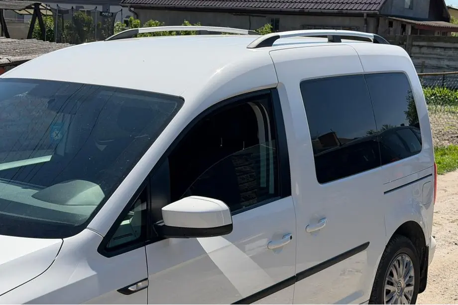 Volkswagen Caddy 2004-2010 Chrome Roof Rails Photo 4