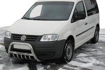 Volkswagen Caddy 2004-2010 Bull Bar WT003 (Stainless Steel) photo 1