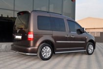 Volkswagen Caddy 2004-2010 Side Bars BB001 (2 pcs, stainless steel) photo 3