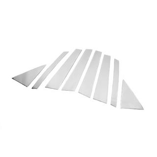 Chrome Door Pillar Covers (8 pcs, Stainless Steel) photo 3