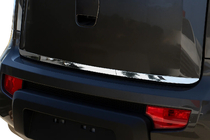 Kia Soul I 2008-2013 Trunk Trim Stainless Steel OmsaLine - Italian Stainless Steel photo 1