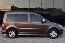 Volkswagen Caddy 2010-2015 Side Bars BB001 (2 pcs, stainless steel) photo 5