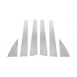 Stainless Steel Pillar Covers (6 pcs) Kia Sportage 2004-2010 photo 2