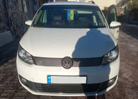 Volkswagen Caddy 2010-2015 Winter grille cover (upper) Matte photo 2