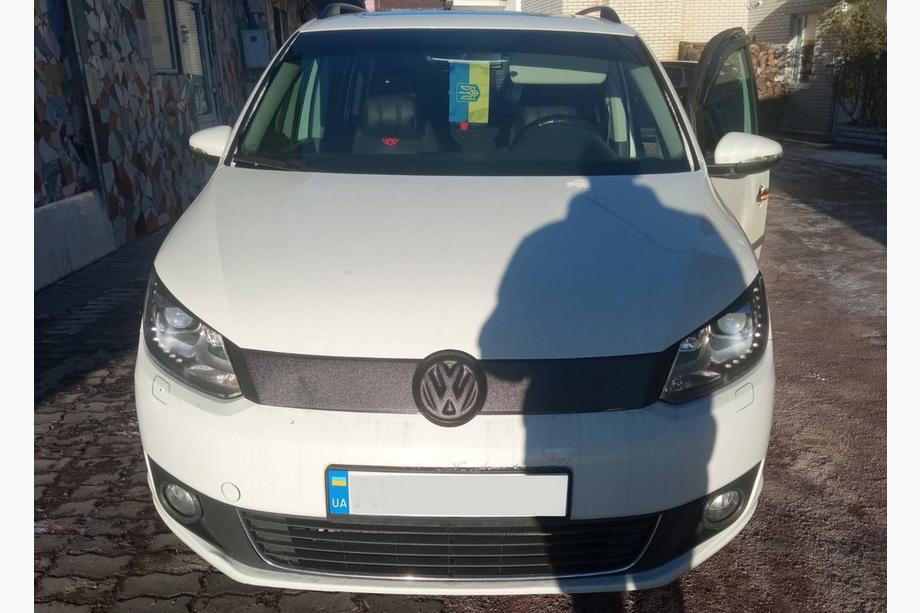Volkswagen Caddy 2010-2015 Winter grille cover (upper) Photo 2