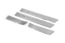 Kia Sportage 2010-2015 Door Sill Protectors OmsaLine (4 pcs, Stainless Steel) photo 2