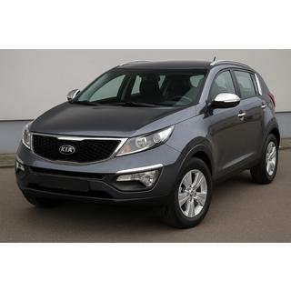 Mirror Covers (2 pcs, Stainless Steel) Kia Sportage 2010-2015 photo 3