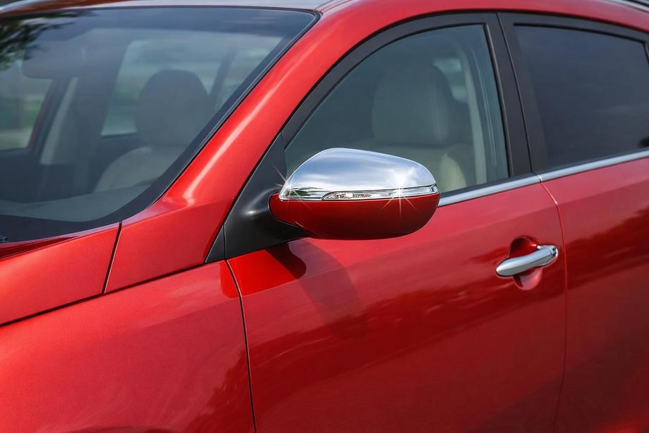 Kia Sportage 2010-2015 Mirror Covers (2 pcs, Stainless Steel) Image