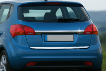 Kia Venga 2010-2019 Trunk Trim Stainless Steel OmsaLine - Italian Stainless Steel photo 1