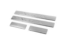 Kia Venga 2010-2019 Door Sill Protectors OmsaLine (4 pcs, stainless steel) photo 2