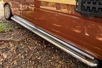 Volkswagen T4 Transporter 1990-2003 Side Steps Premium (2 pcs, Stainless Steel) Long Wheelbase, 60mm photo 1