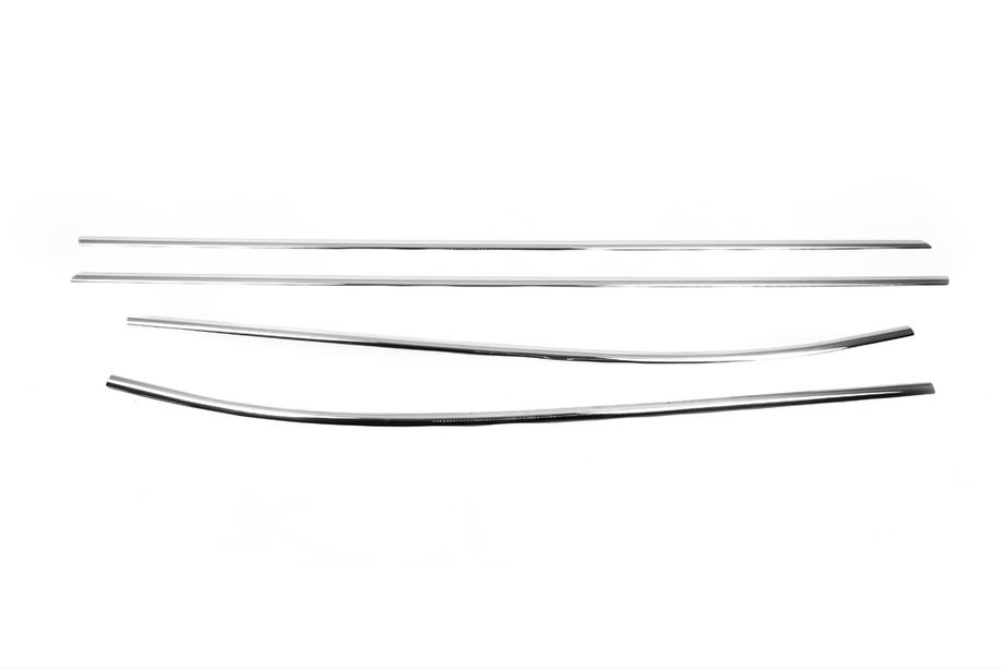 Kia Venga 2010-2019 Window Trim Stainless Steel (4 pcs) Photo 2