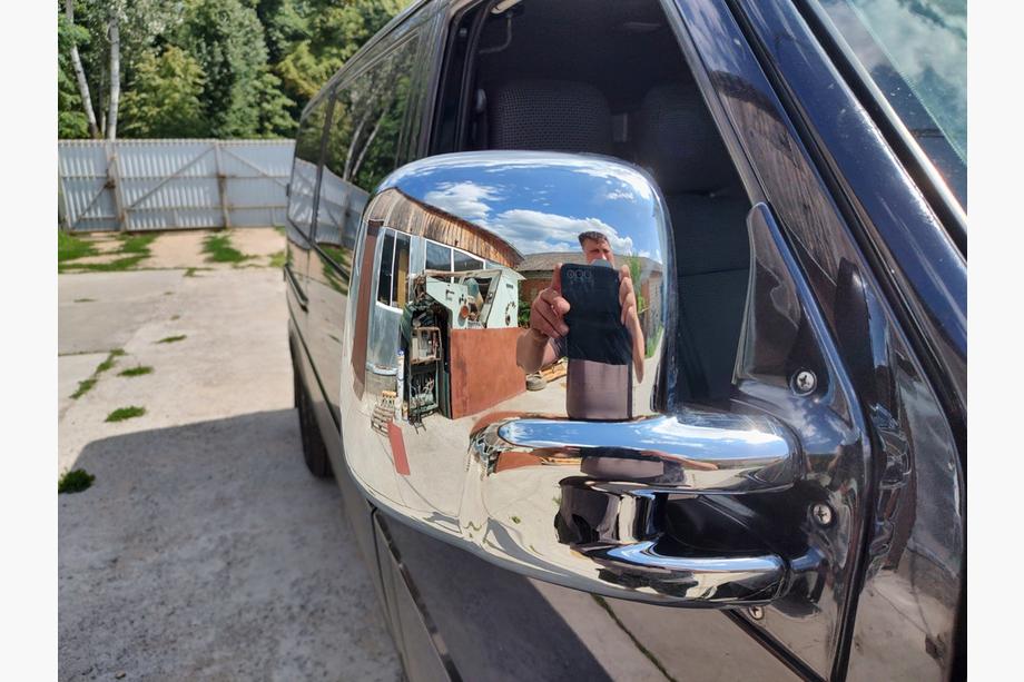 Volkswagen T4 Caravelle/Multivan 1990–2003 Mirror Covers (2 pcs, plastic) Carmos - Turkish Plastic Photo 2