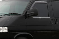 Volkswagen T4 Caravelle/Multivan 1990–2003 Window Trim Moldings Stainless Steel (2 pcs) photo 1