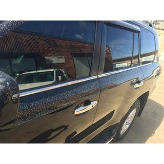 Chrome Door Handle Covers (4 pcs, Stainless Steel) Lexus LX570/450d 2008-2022 photo 4