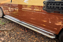 Volkswagen T4 Caravelle/Multivan 1990–2003 Side Steps Premium (2 pcs, Stainless Steel) d60, Long wheelbase photo 9