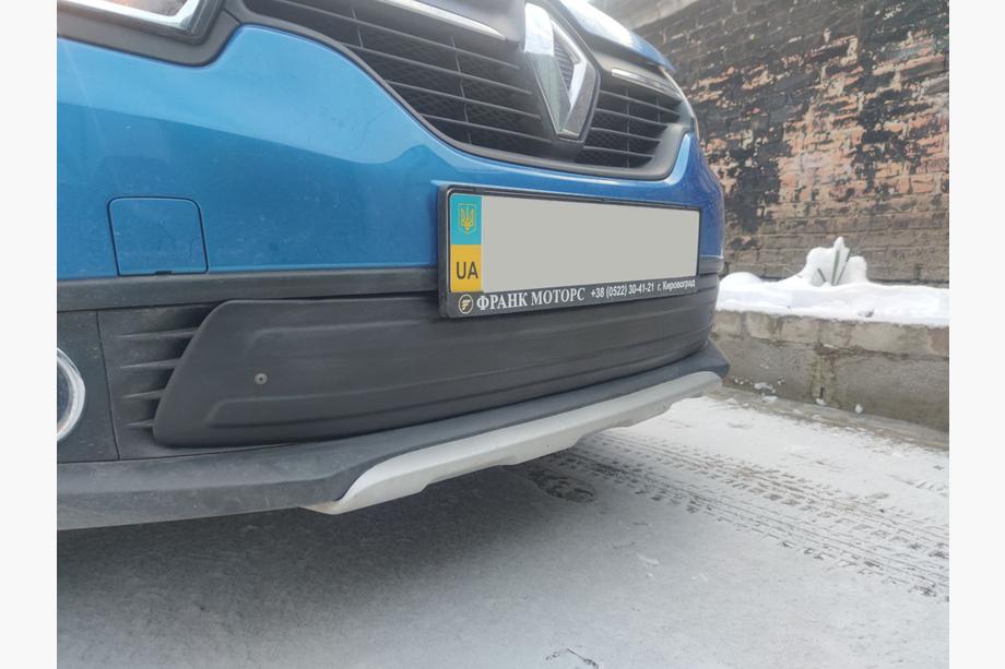 Renault Logan II 2013-2022 Winter lower grille cover (2013-2015) Photo 4