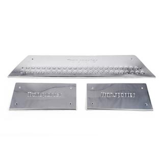 Interior door sill covers (Carmos, stainless steel) Volkswagen T5 Transporter 2003-2010 photo 4