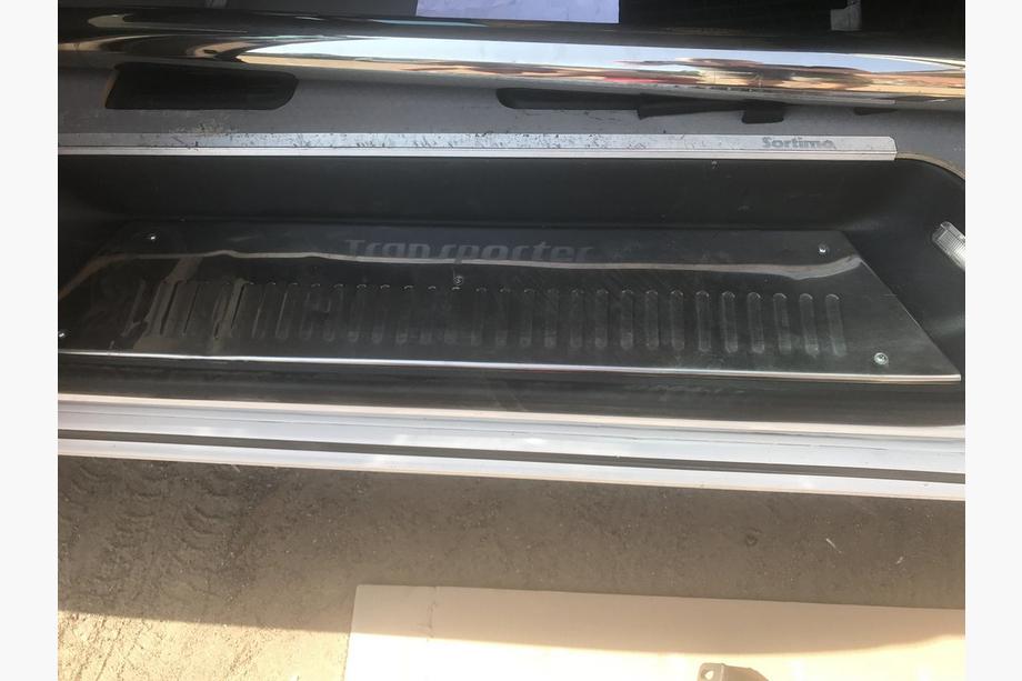 Volkswagen T5 Transporter 2003-2010 Interior door sill covers (Carmos, stainless steel) 3 doors, without lettering Photo 2