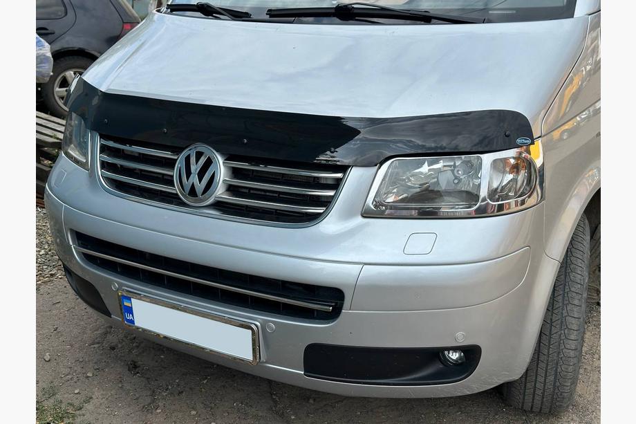 Volkswagen T5 Transporter 2003-2010 Front headlight covers (2 pcs, stainless steel) Image