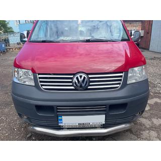 Chrome Grille Trim Covers (8 Strips, Stainless Steel) Volkswagen T5 Transporter 2003-2010 photo 3