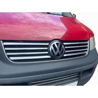 Chrome Grille Trim Covers (8 Strips, Stainless Steel) Volkswagen T5 Transporter 2003-2010 photo 1