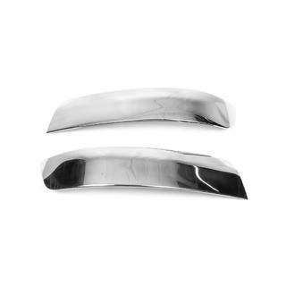 Stainless steel front bumper corner protectors (2 pcs) photo 2