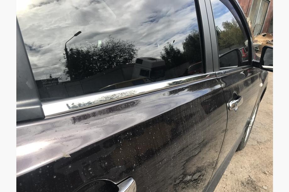 Nissan Qashqai 2010-2014 Exterior door trim (4 pcs, stainless steel) 2↗ Long Wheelbase, OmsaLine - Italian Stainless Steel Photo 6