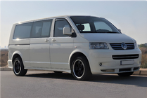Volkswagen T5 Transporter 2003-2010 Full Window Trim Stainless Steel (14 pcs) 2 Side Doors, Short Wheelbase photo 1