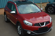 Nissan Qashqai 2010-2014 Fog Light Trims with Recess (2 pcs, plastic) photo 1