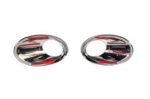 Nissan Qashqai 2010-2014 Fog Light Trims with Recess (2 pcs, plastic) photo 7