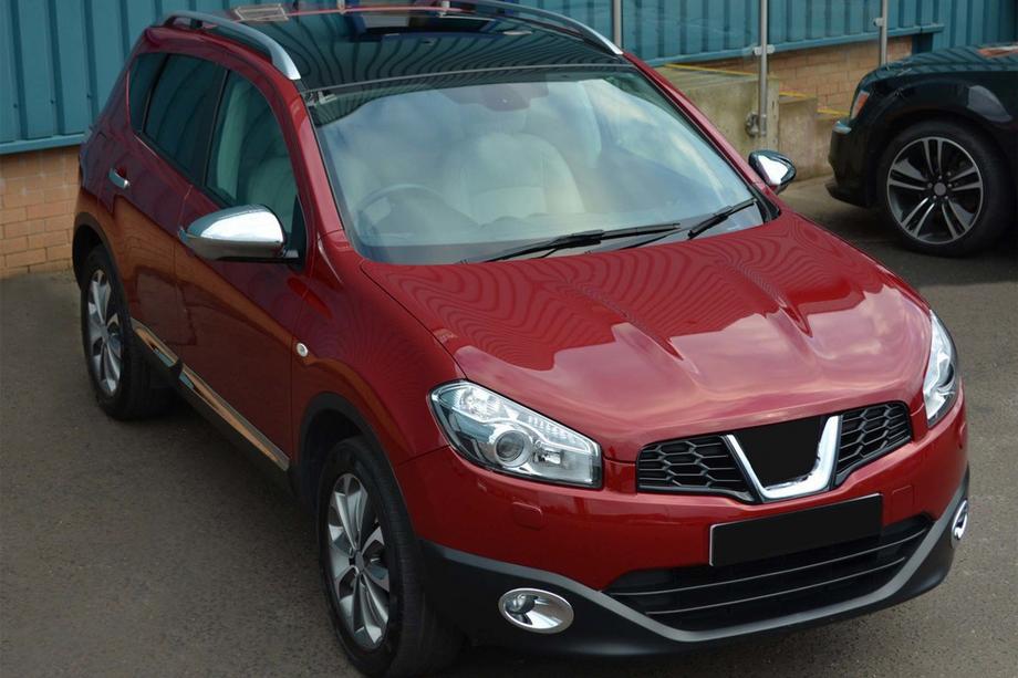 Nissan Qashqai 2010-2014 Fog Light Trims with Recess (2 pcs, plastic) Image