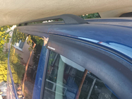 Volkswagen T5 Transporter 2003-2010 Black Roof Rails Long base, metal feet photo 19