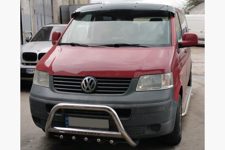 Volkswagen T5 Transporter 2003-2010 Bull Bar WT003 (Stainless Steel) Photo 7
