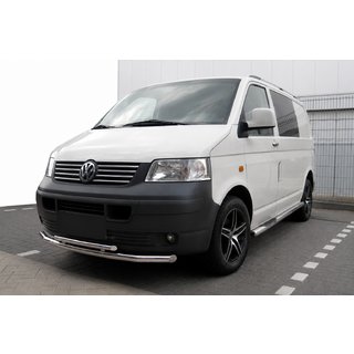 Front Bar ST014 (Stainless Steel) Volkswagen T5 Transporter 2003-2010 photo 1