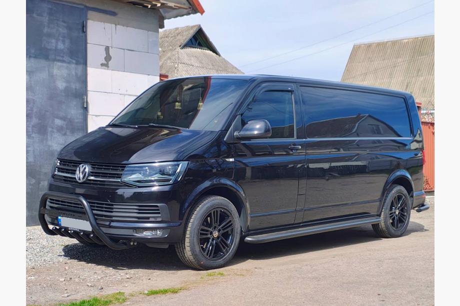 Volkswagen T5 Transporter 2003-2010 Side Steps Premium (2 pcs, Stainless Steel) Photo 6