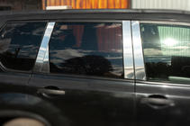 Nissan X-trail T31 2007-2014 Stainless Steel Door Pillar Trim (8 pcs) photo 6