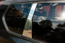 Nissan X-trail T31 2007-2014 Stainless Steel Door Pillar Trim (8 pcs) photo 5