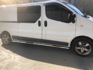Nissan Primastar 2002-2014 Side Bars (2 pcs, Stainless Steel) 60mm, Short Wheelbase photo 4
