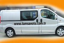 Nissan Primastar 2002-2014 Side Bars (2 pcs, Stainless Steel) 60mm, Short Wheelbase photo 5