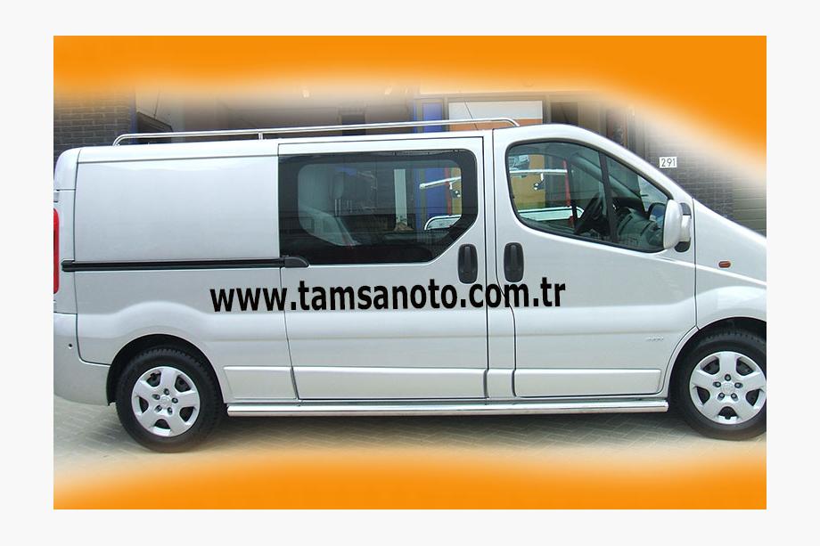 Nissan Primastar 2002-2014 Side Bars (2 pcs, Stainless Steel) 70mm, Long Wheelbase Photo 5