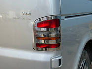Volkswagen T5 Multivan 2003–2010 Chrome Tail Light Covers (2 pcs, Stainless Steel) 2 Doors, OmsaLine - Italian Stainless Steel photo 2