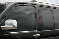 Volkswagen T5 Multivan 2003–2010 Front window trim (2 pcs, stainless steel) photo 1