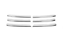 Volkswagen T5 Multivan 2003–2010 Chrome Grille Covers (6 pcs, Stainless Steel) photo 2