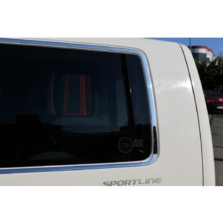 Full window trim set (14 pcs, stainless steel) photo 2