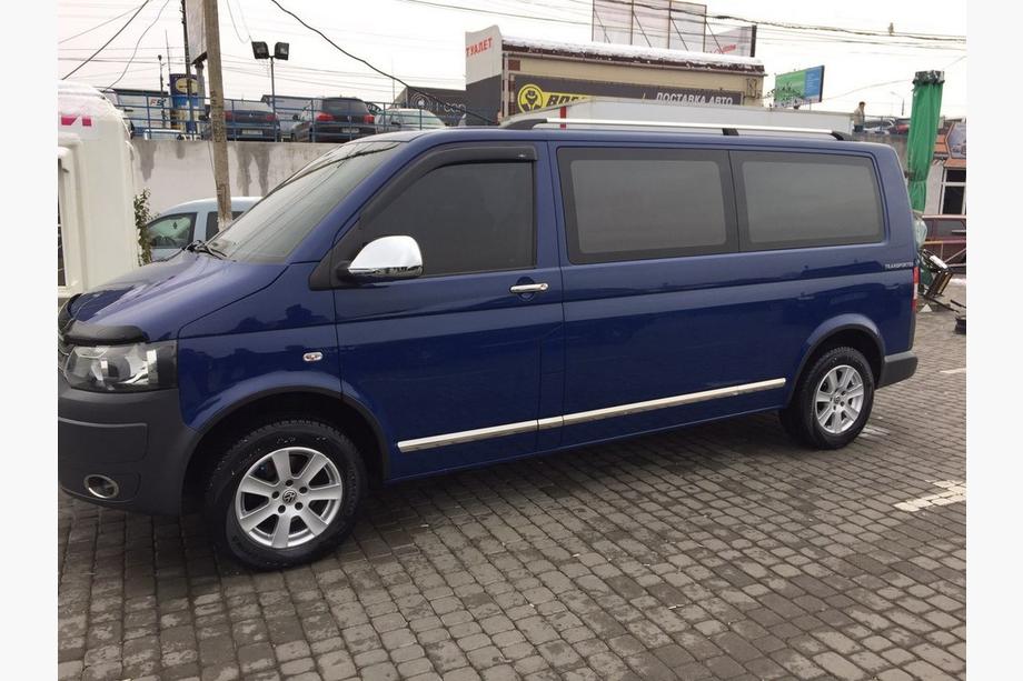 Volkswagen T5 Caravelle 2004-2010 Door Moldings Stainless Steel Chrome 1 Door, Short, OmsaLine - Italian Stainless Steel Photo 4