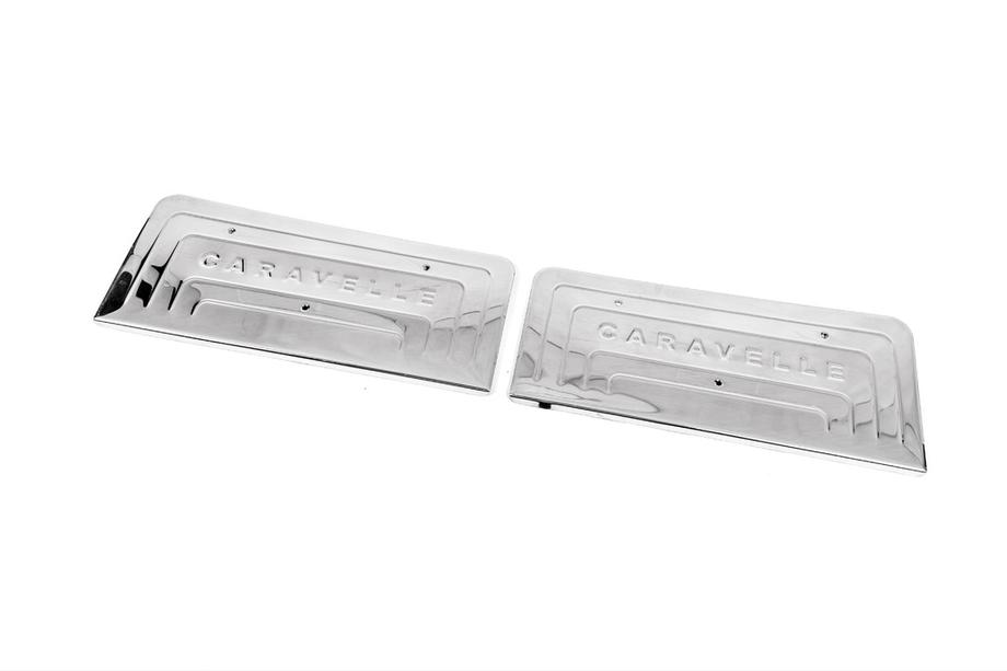 Volkswagen T5 Caravelle 2004-2010 Interior door sill covers (Omsa, stainless steel) Photo 5
